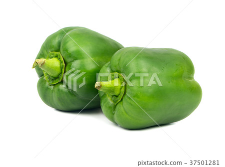 Two green peppers Two green peppers 37501281