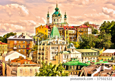 Ukraine Kiev Wallpaper Background. Cityscape Ukraine Kiev Wallpaper Background. Cityscape 37502322