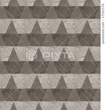 Hatched trapezoids diagonal overlapping brown 37502576