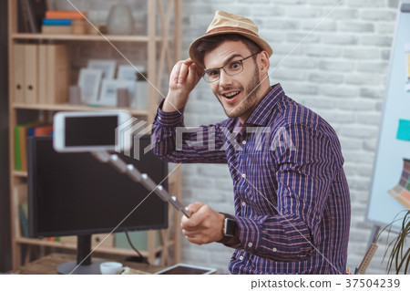 Graphic designer small business home office Graphic designer small business home office 37504239