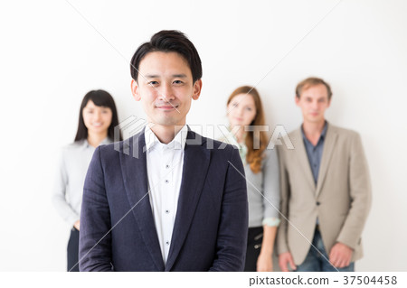 Global business white background image Global business white background image 37504458