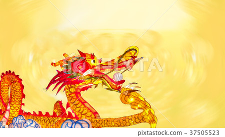 Chinese new year dragon lanterns in china town. Chinese new year dragon lanterns in china town. 37505523