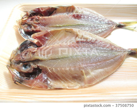 Raw horse mackerel in the pack 37508750