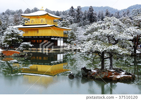 雪中的金閣寺 雪中的金閣寺 37510120