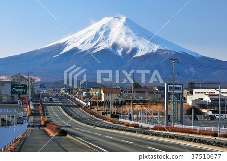 Mt. Fuji from Fujiyoshida City, Yamanashi Prefecture 37510677