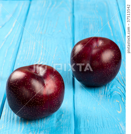 Two red plum 37513542