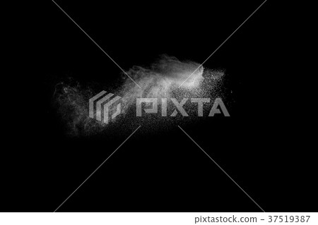 Freeze motion of white particle on  background. 37519387