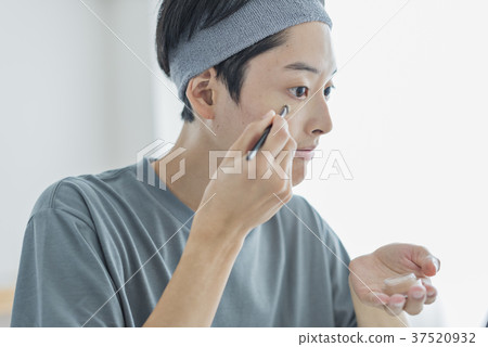 男士美容男士化妝皮膚 37520932