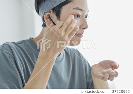 男士美容男士化妝皮膚 37520933