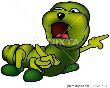 Green Caterpillar 37521567