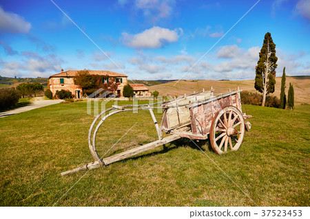 Landscape of San Quirico d'Orcia, Tuscany, Italy Landscape of San Quirico d'Orcia, Tuscany, Italy 37523453