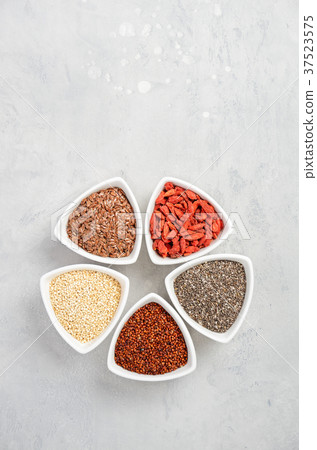Selection of super foods. Selection of super foods. 37523575