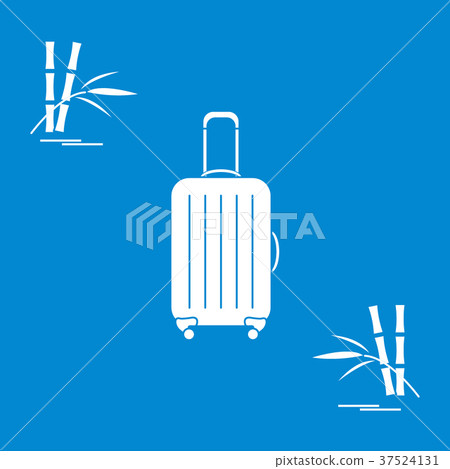 suitcase for travel and bamboo Summer time, suitcase for travel and bamboo Summer time, 37524131