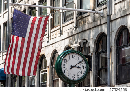 Boston, MA USA - Shopping Mall Store front with 37524368