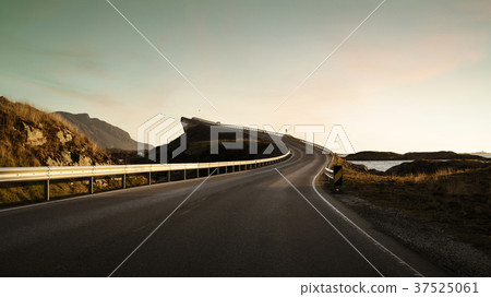 Storseisundet Bridge on Atlantic Road in Norway 37525061
