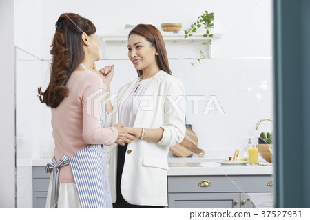 媽媽,女兒,生活,韓國人 媽媽,女兒,生活,韓國人 37527931