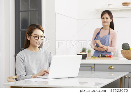 媽媽,女兒,生活,韓國人 媽媽,女兒,生活,韓國人 37528070