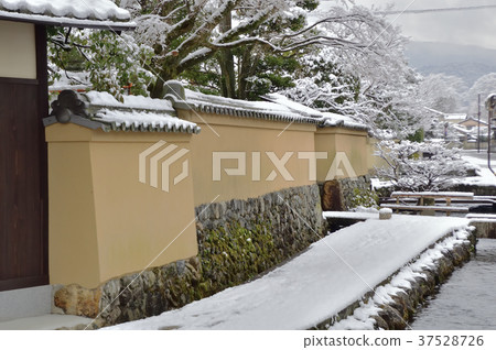 Snow scene of Kyoto Shiyamachi Snow scene of Kyoto Shiyamachi 37528726