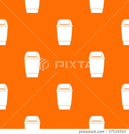 Flip lid bin pattern seamless 37529503