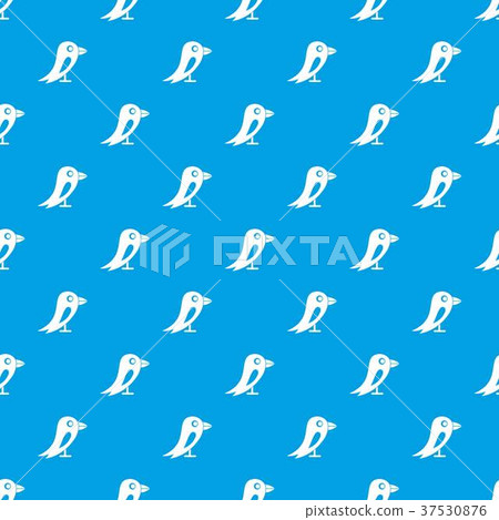 Social network bird pattern seamless blue Social network bird pattern seamless blue 37530876