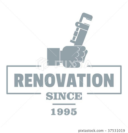 Renovation logo, vintage style 37531019