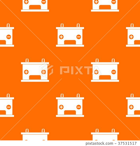 Electricity accumulator battery pattern seamless 37531517