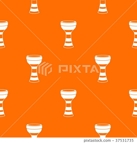 African drum pattern seamless 37531735