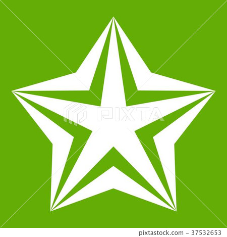 Star icon green 37532653
