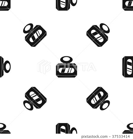 Bottle of female perfume pattern seamless black 37533414
