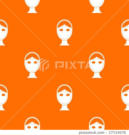 Beauty Surgery Pattern Face marked out for cosmetic surgery pattern... - Stock Illustration ...