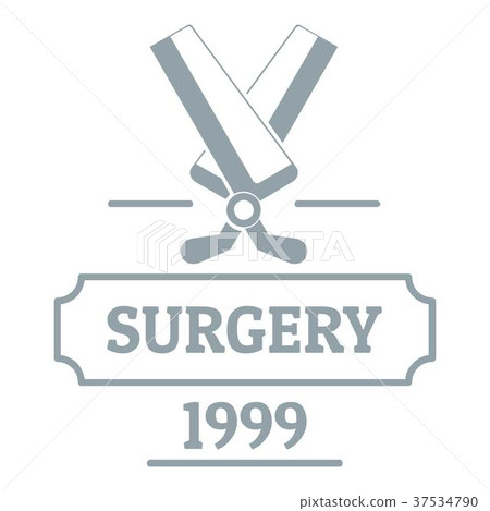 Medicine logo, gray monochrome style Medicine logo, gray monochrome style 37534790
