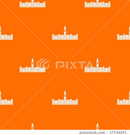 Parliament Building of Canada pattern seamless 37534841