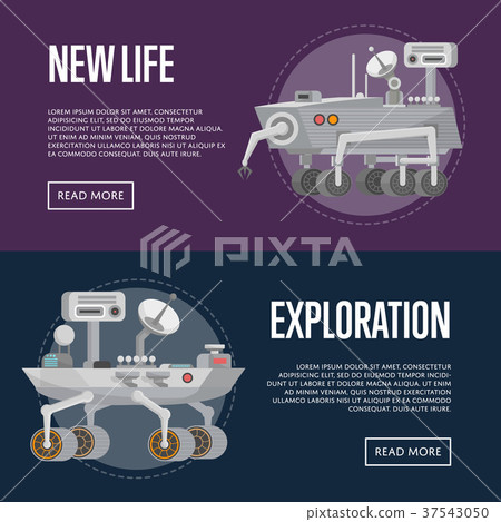 New life concepts with research rovers 37543050