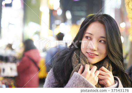 Seoul Myeongdong Night 37543176