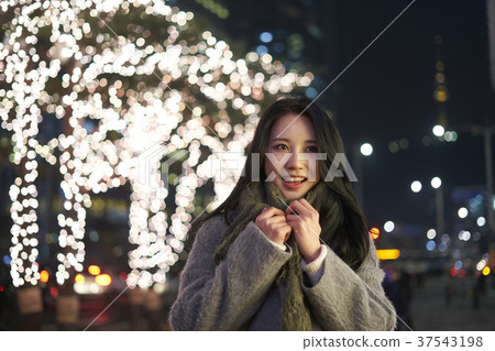 首爾明洞之夜 首爾明洞之夜 37543198