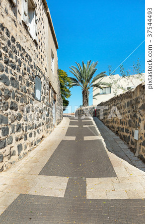 street in the Circassian village street in the Circassian village 37544493