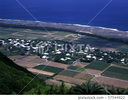 Aden village view from Hyakunodai Park Aden village view from Hyakunodai Park 37544922