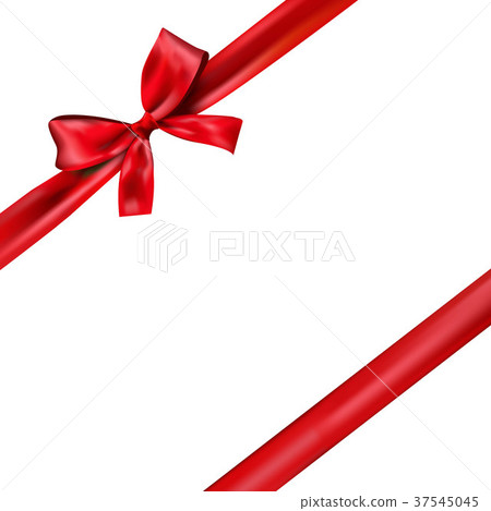Shiny red ribbon Shiny red ribbon 37545045