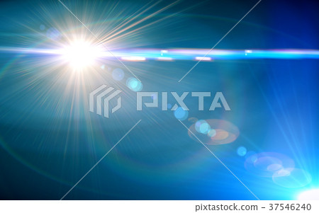 Lens flare background material Lens flare background material 37546240