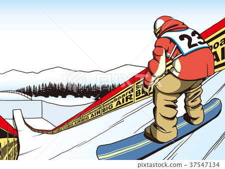 Snowboard big air Snowboard big air 37547134