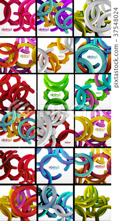 Mega collection of round circle line backgrounds 37548024