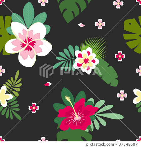 pattern with flowers 37548597