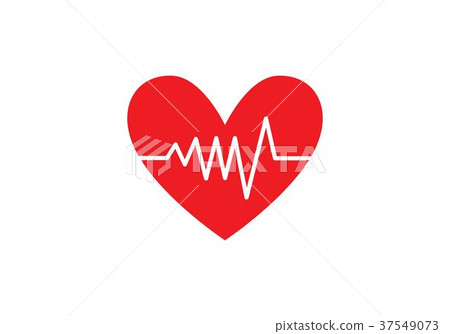 health medical heartbeat pulse - Stock Illustration [37549073] - PIXTA