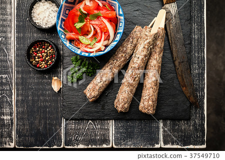 Minced meat kebab Minced meat kebab 37549710