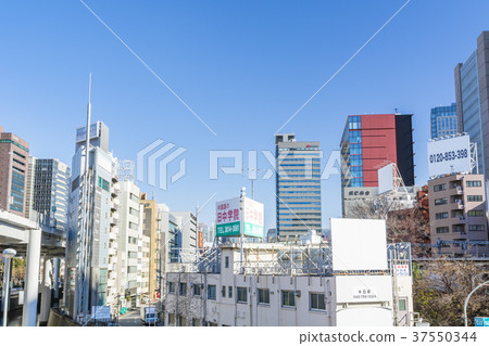 Tokyo Iidabashi Ekimae Iidabashi intersection scenery Tokyo Iidabashi Ekimae Iidabashi intersection scenery 37550344