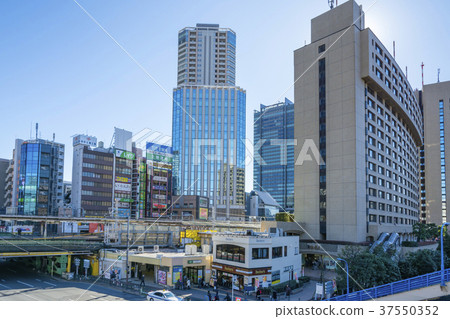 Tokyo Iidabashi Ekimae Iidabashi intersection scenery Tokyo Iidabashi Ekimae Iidabashi intersection scenery 37550352