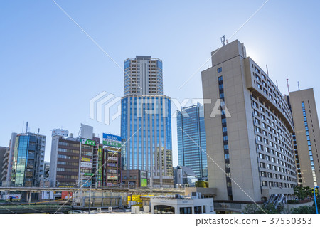 Tokyo Iidabashi Ekimae Iidabashi intersection scenery Tokyo Iidabashi Ekimae Iidabashi intersection scenery 37550353