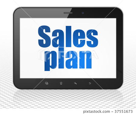 Advertising concept: Tablet Pc Computer with Sales Advertising concept: Tablet Pc Computer with Sales 37551673