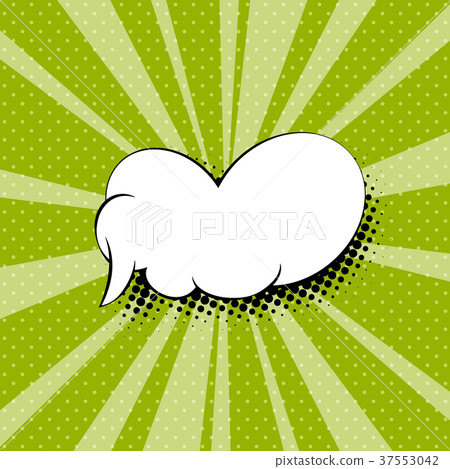 Speech Bubble in the Sixties Style Speech Bubble in the Sixties Style 37553042