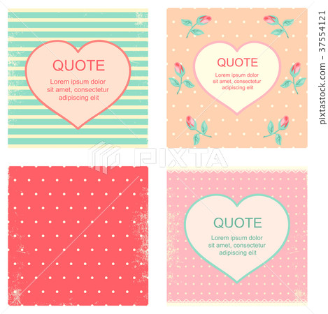Collection of square Valentine backgrounds 37554121